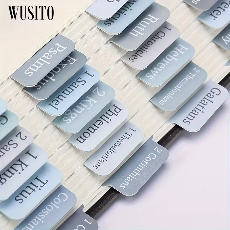 Blue Bible Labels