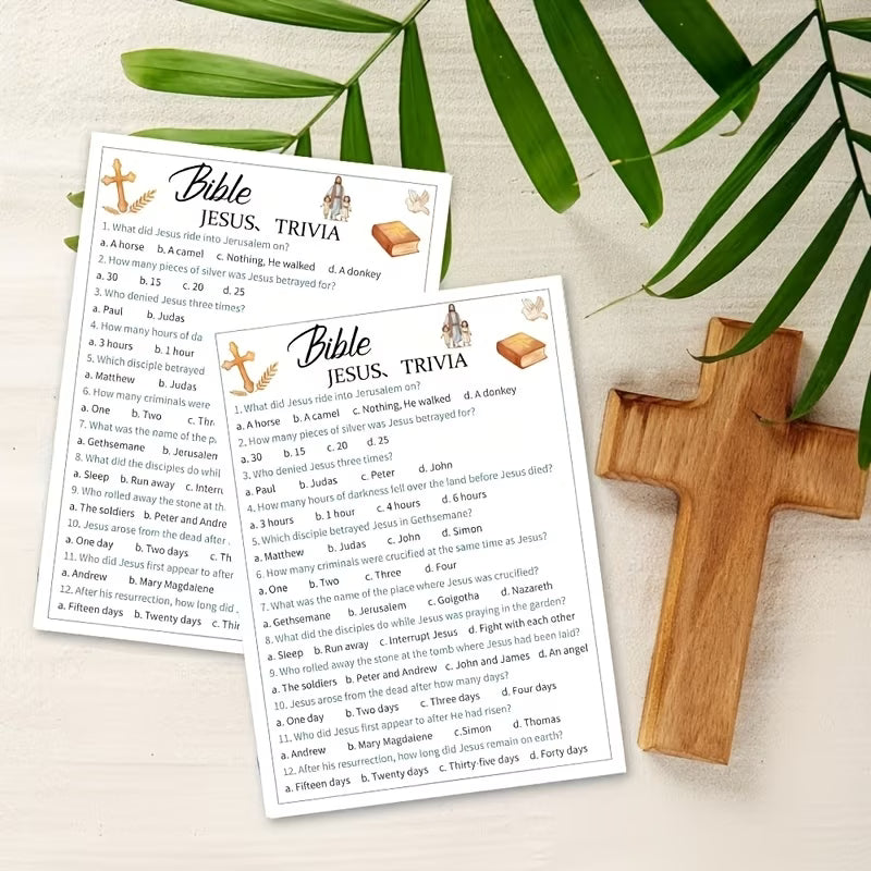 Bible Trivia Game